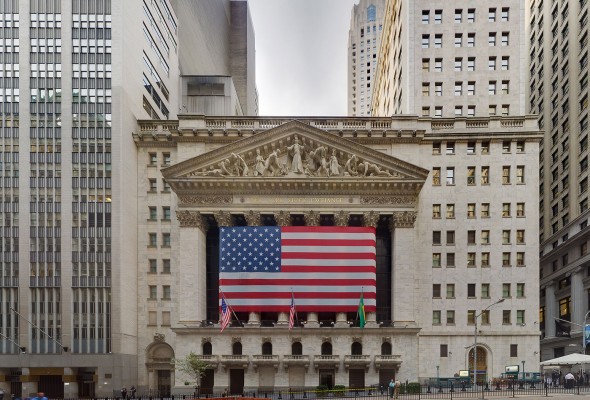 Wall Street and New York Stock Exchange (NYSE)